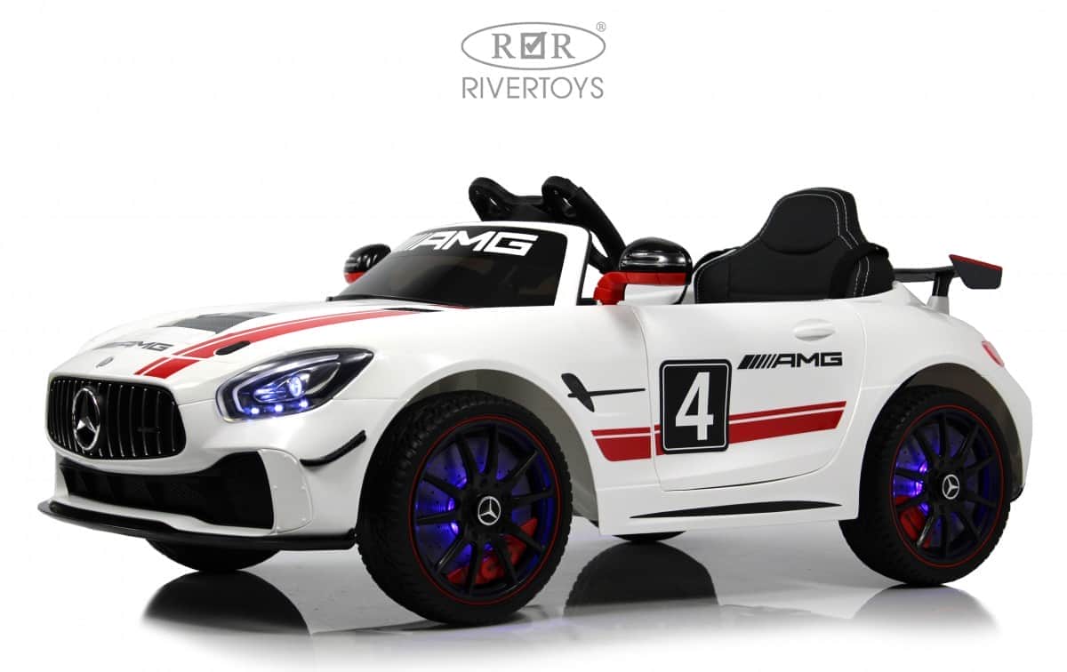 картинка Детский электромобиль Mercedes-Benz (A007AA) белый 