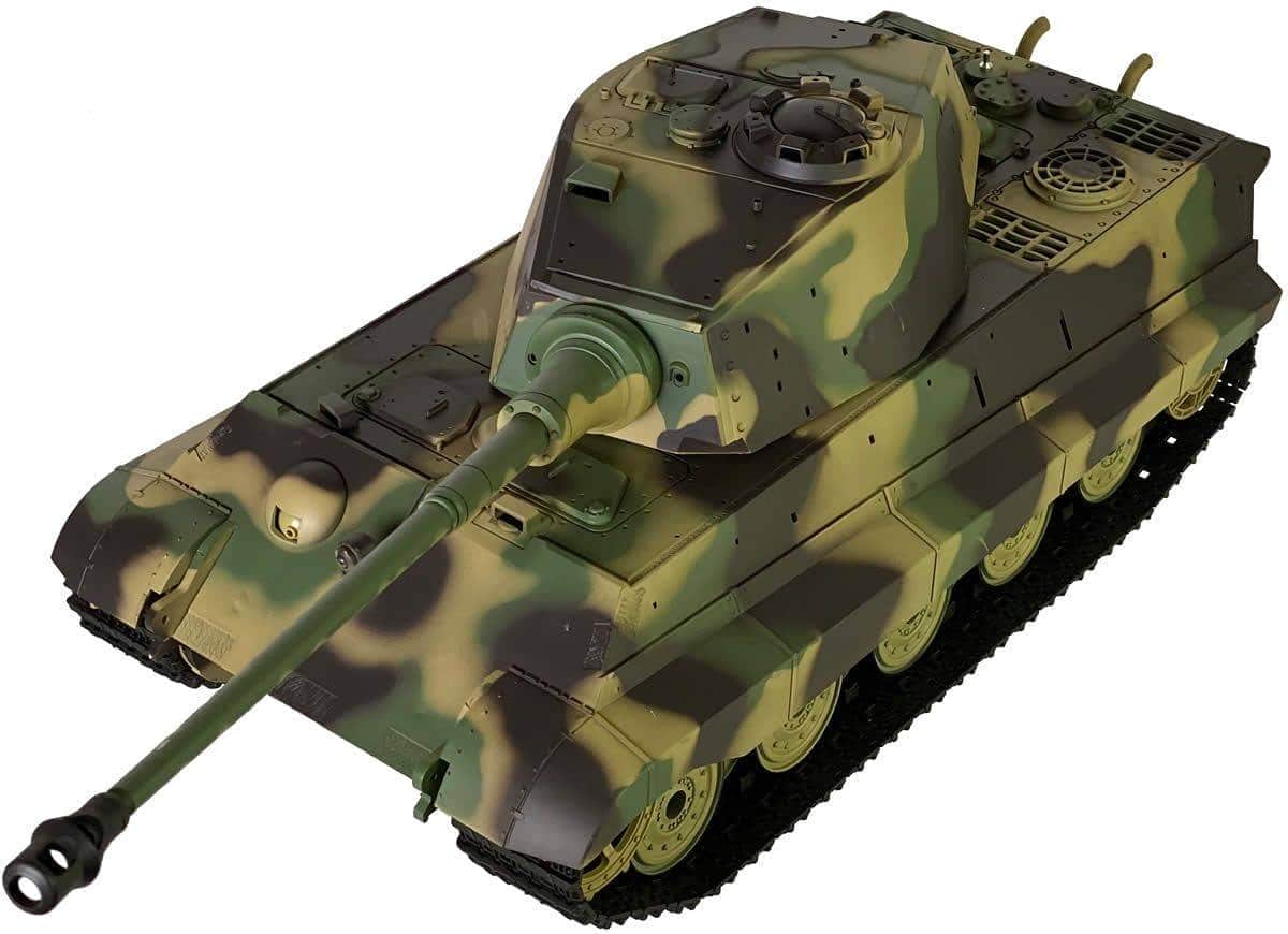 картинка Радиоуправляемый танк Heng Long King Tiger S version V7.0 масштаб 1:16 - 3888A-1-Upg-V7 