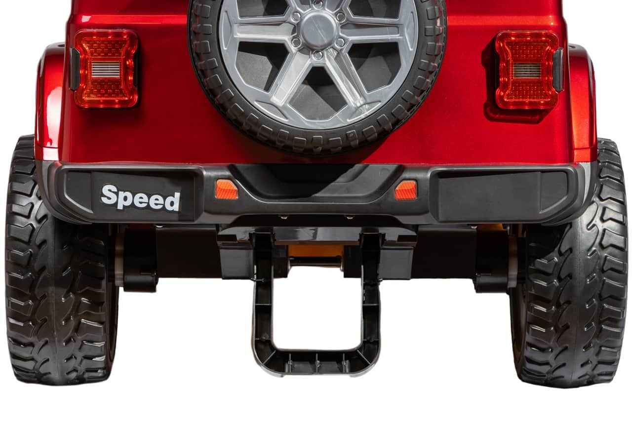 картинка Джип Jeep Rubicon 5016 Красный краска 