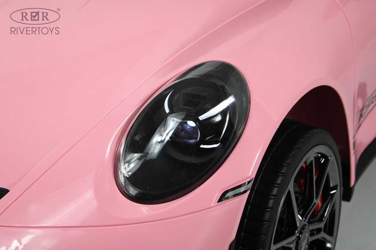картинка Детский электромобиль Porsche 911 GT3 (Y911YY) розовый 