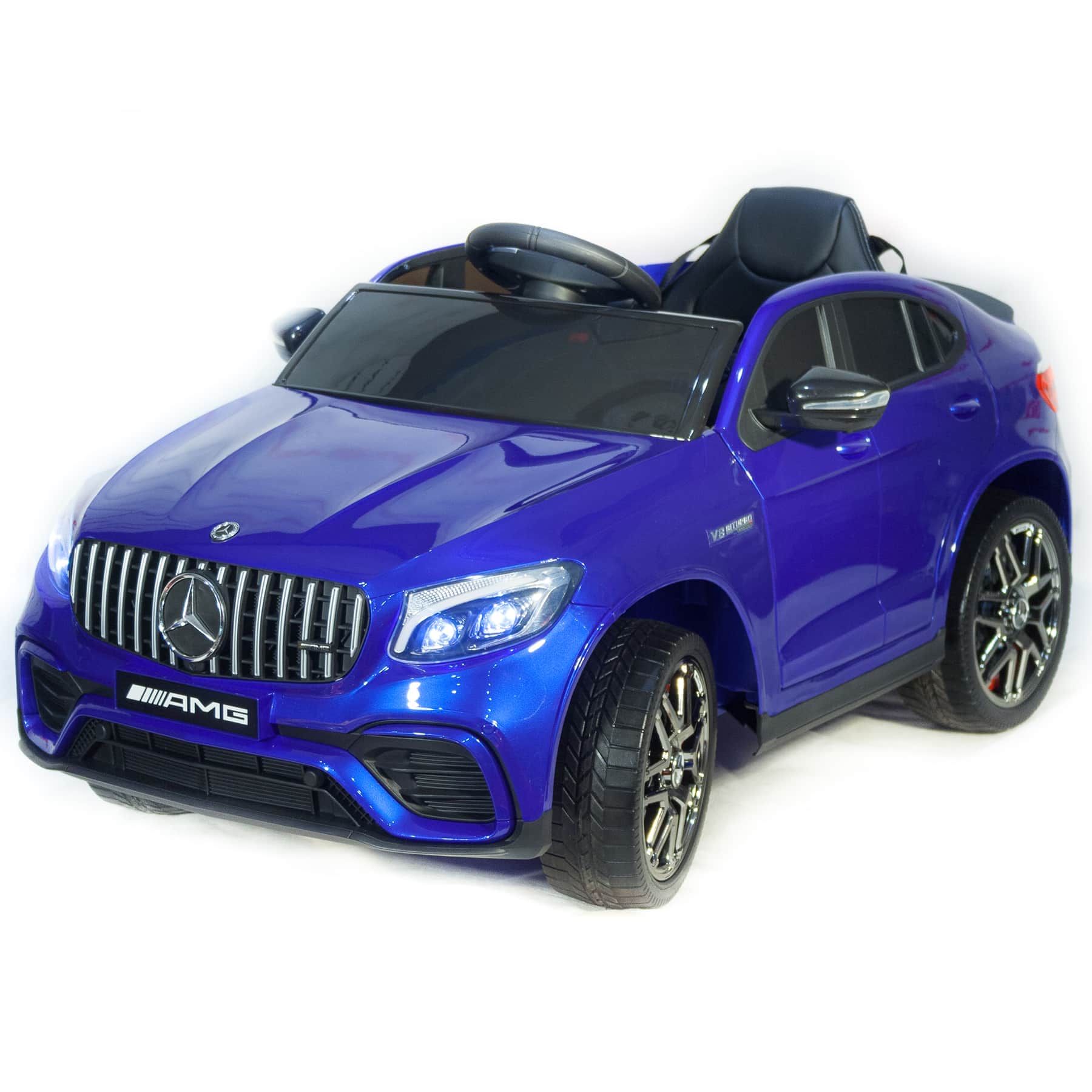 картинка Джип Mercedes Benz GLC 63S Coupe Синий краска 
