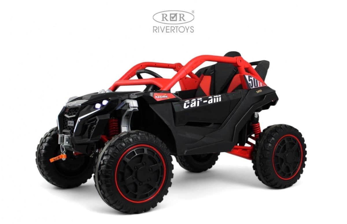 картинка Детский электромобиль Z707ZZ черно-красный 