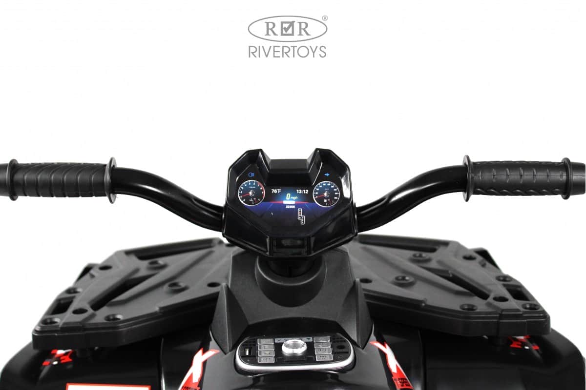 картинка Детский электроквадроцикл T001TT 4WD черный 