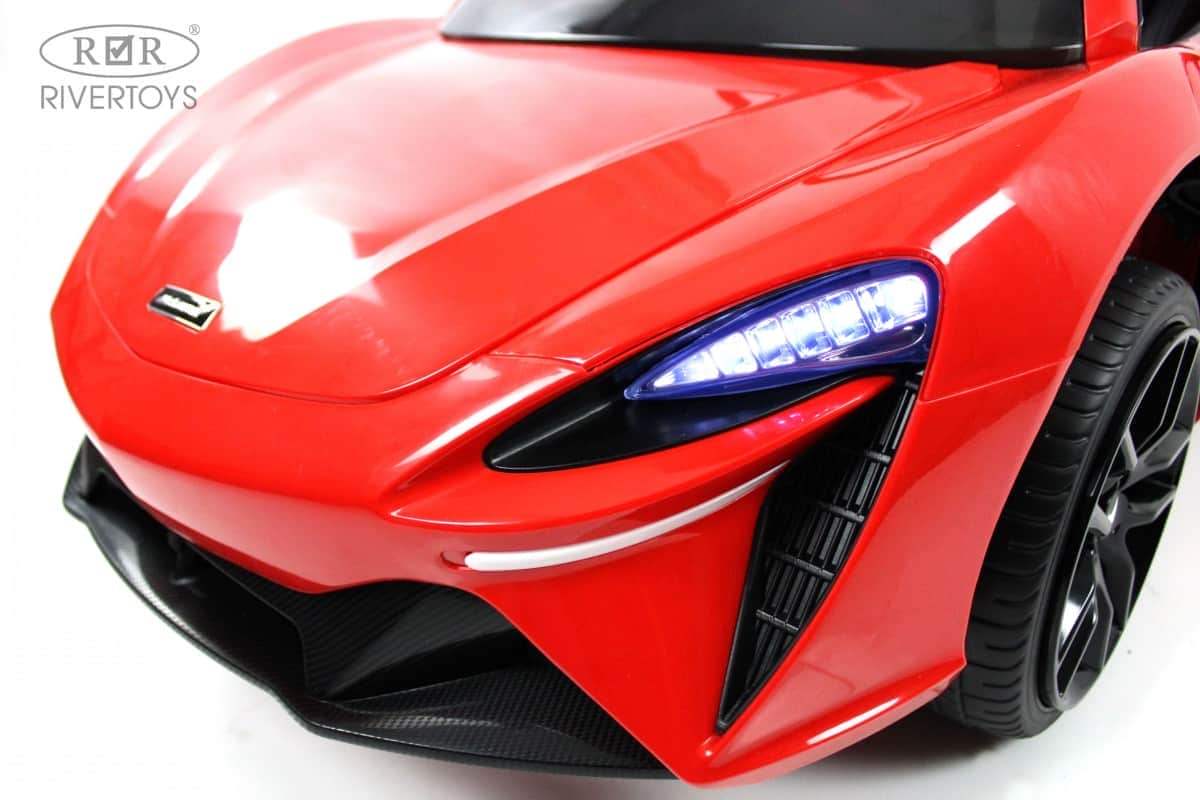 картинка Детский электромобиль McLaren Artura (P888BP) красный 