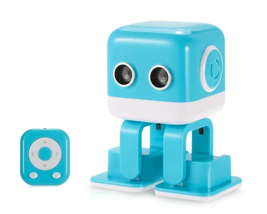 картинка Интеллектуальный танцующий робот WLtoys Cubee F9 Blue APP - WLT-F9 
