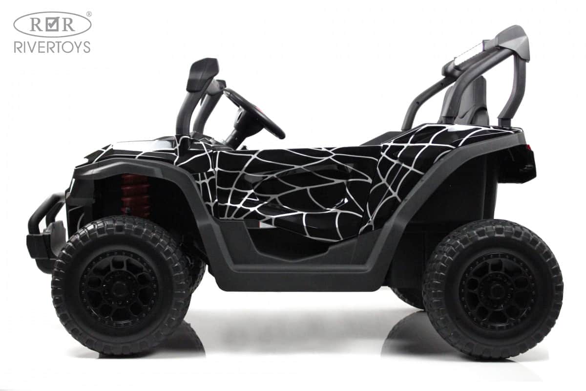 картинка Детский электромобиль P333PP (Buggy) черный Spider 