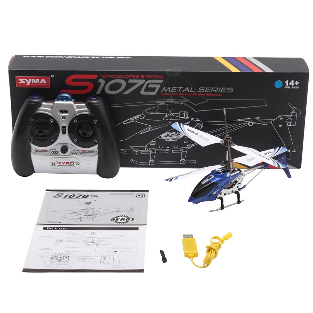 картинка Радиоуправляемый вертолет c GYRO - S107G 