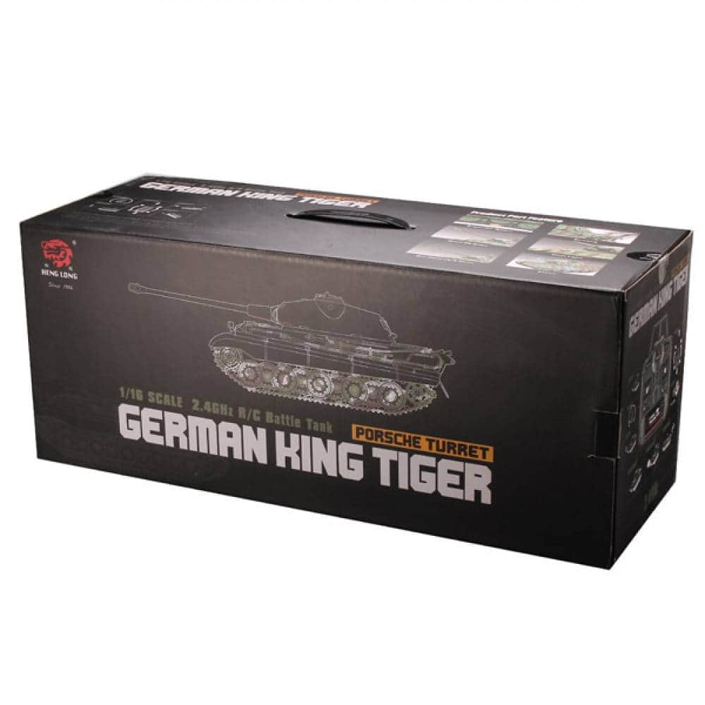 картинка Радиоуправляемый танк Heng Long King Tiger MS version V7.0 масштаб 1:16 2.4G - 3888A-1-UpgA-V7 