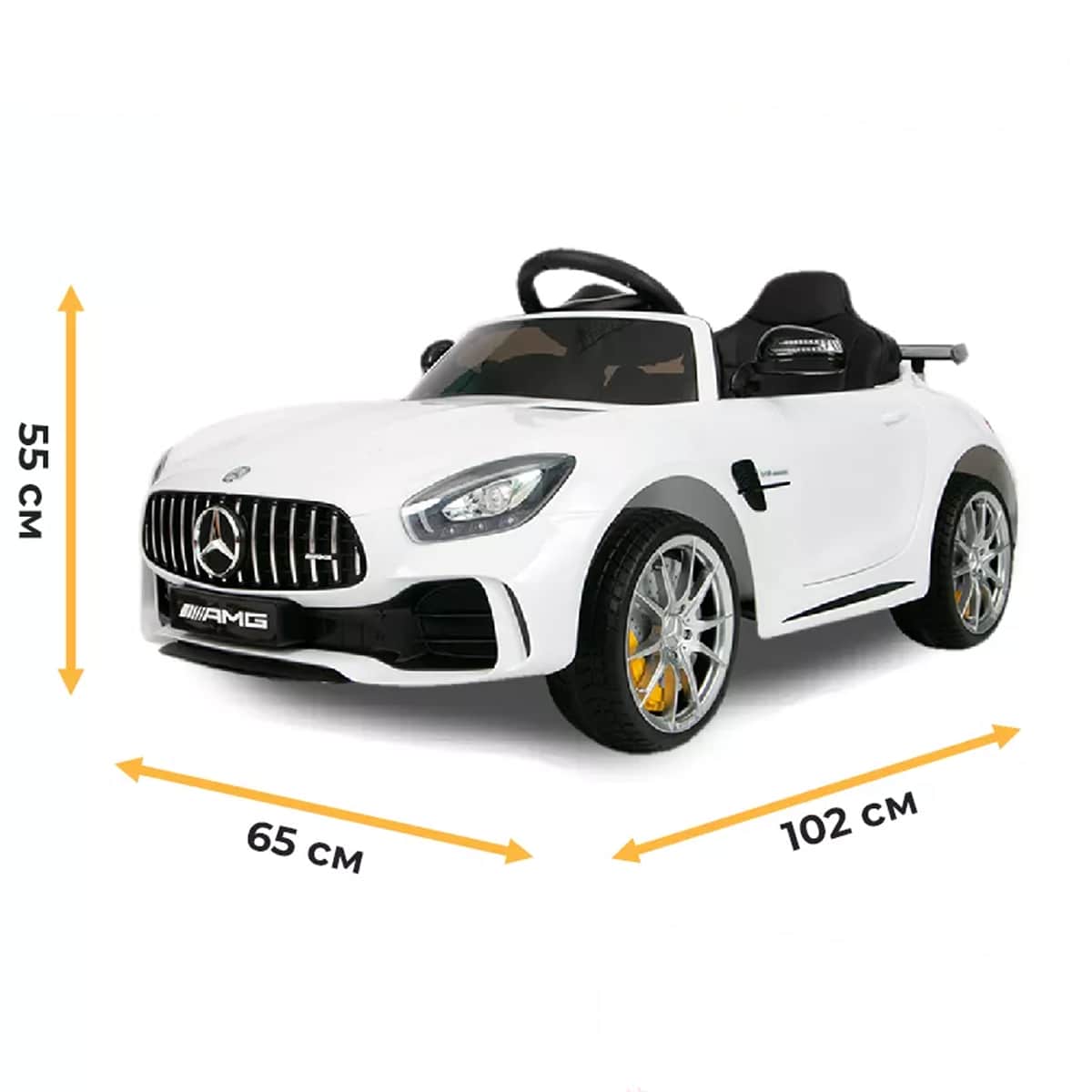 картинка Детский электромобиль Mercedes Benz AMG GT R - HL288-WHITE 