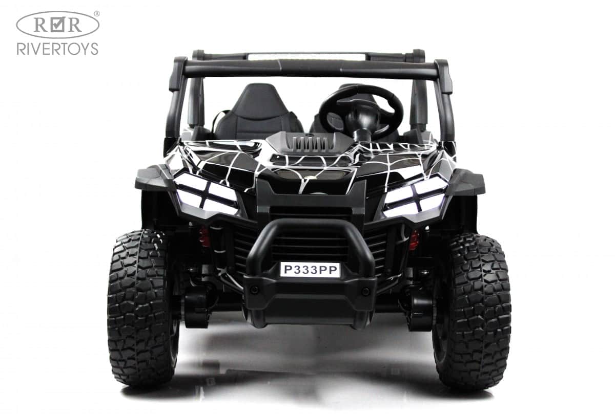 картинка Детский электромобиль P333PP (Buggy) черный Spider 