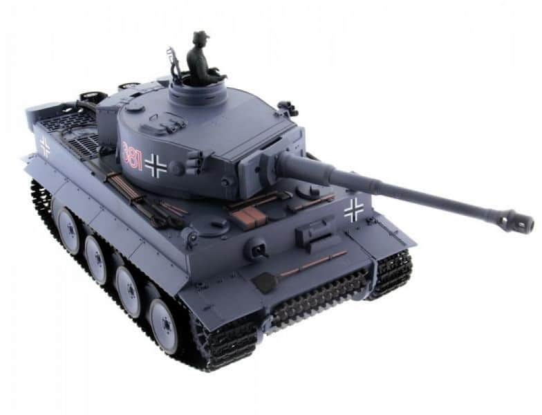 картинка Радиоуправляемый танк Heng Long German Tiger 1:16 (ИК+Пневмо) 2.4G - 3818-1 V6.0 