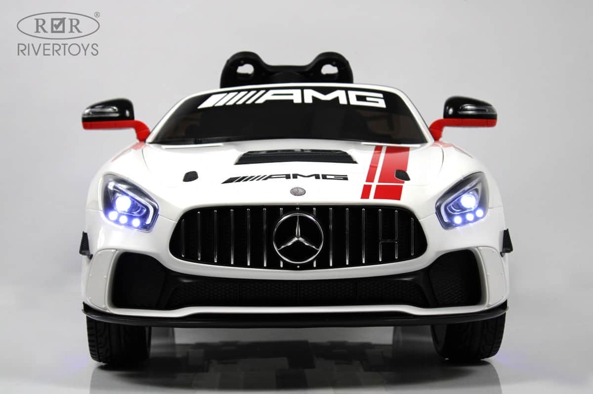 картинка Детский электромобиль Mercedes-Benz (A007AA) белый 