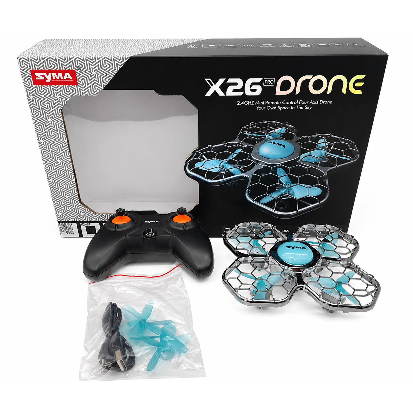 картинка Квадрокоптер Syma X26PRO - SYMA-X26PRO 