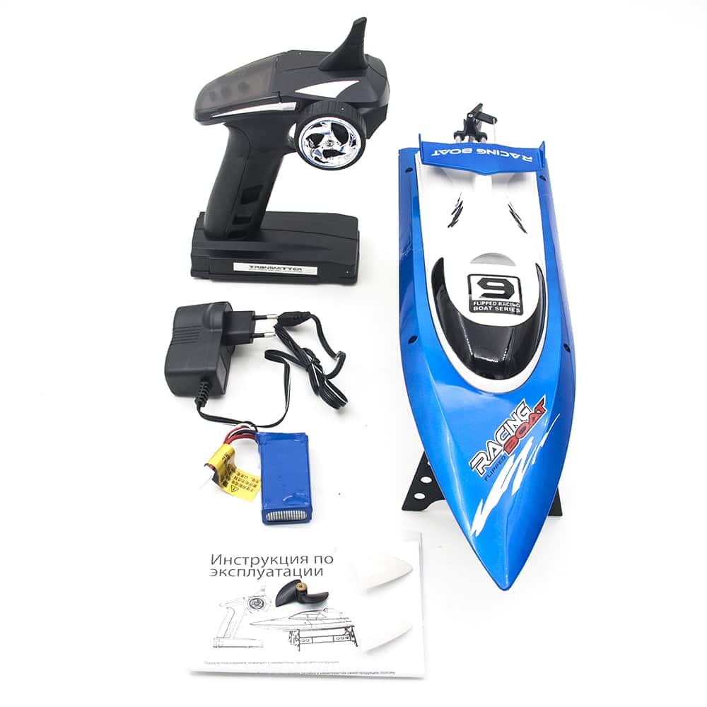 картинка Радиоуправляемый катер Fei Lun High Speed Blue Boat 2.4GHz - FT009-B 