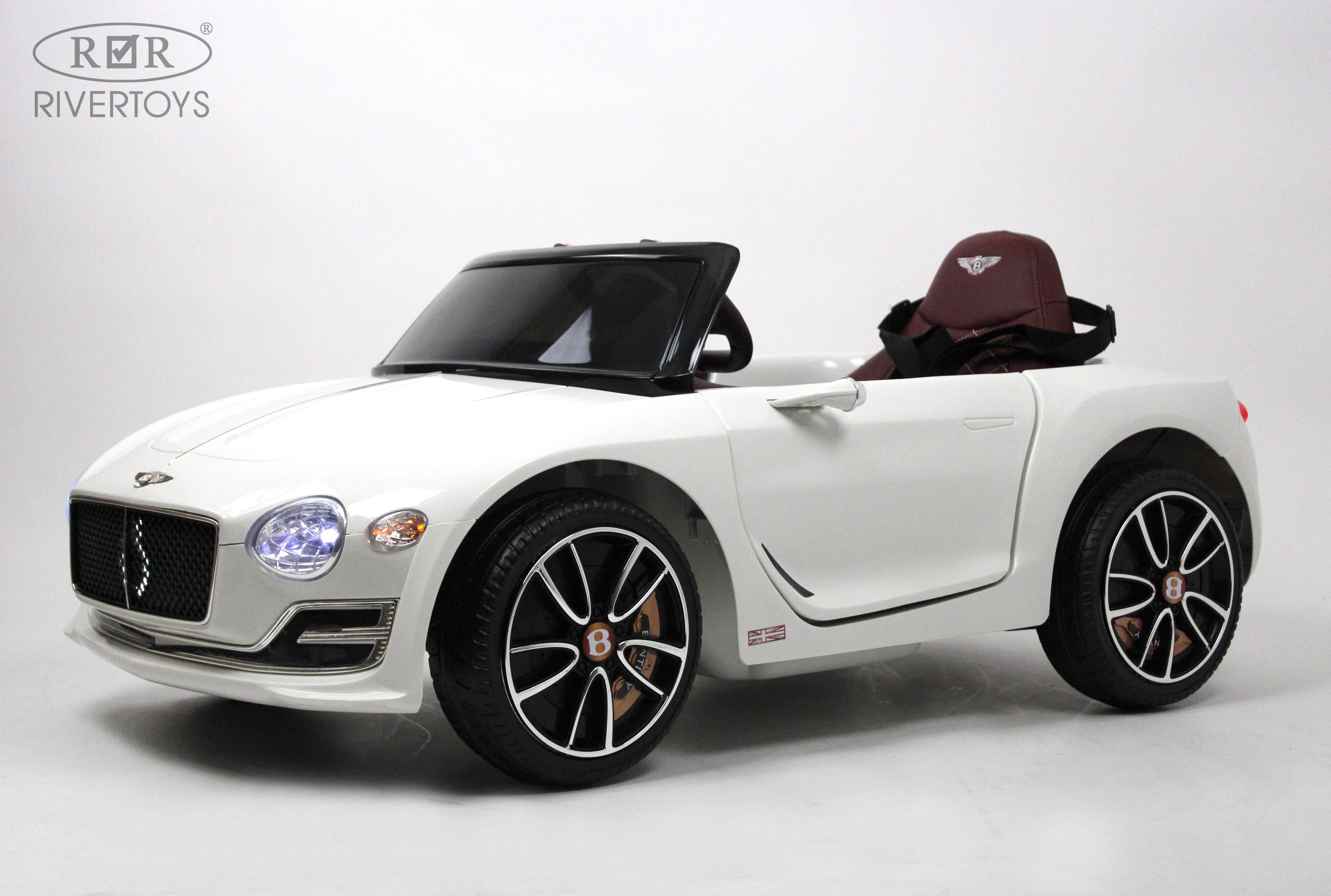 картинка Детский электромобиль Bentley EXP12 (JE1166) белый 