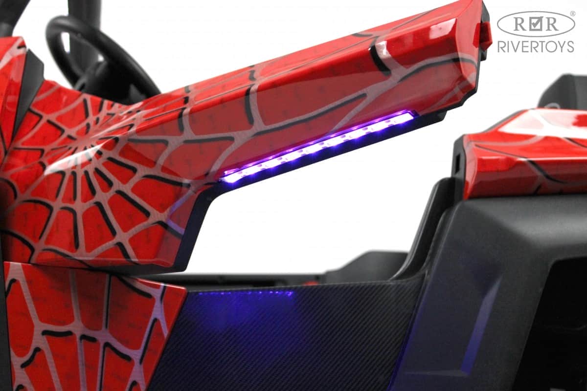 картинка Детский электромобиль T777TT 4WD красный Spider 