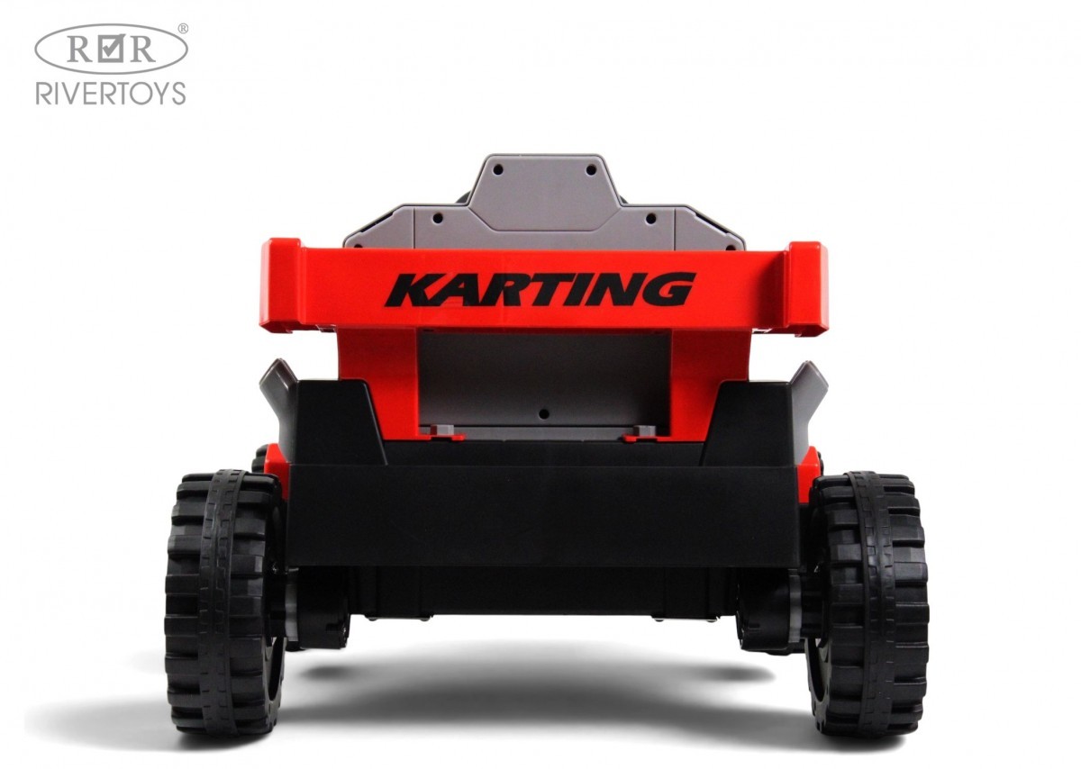 картинка Детский электротрицикл K303PX красный 