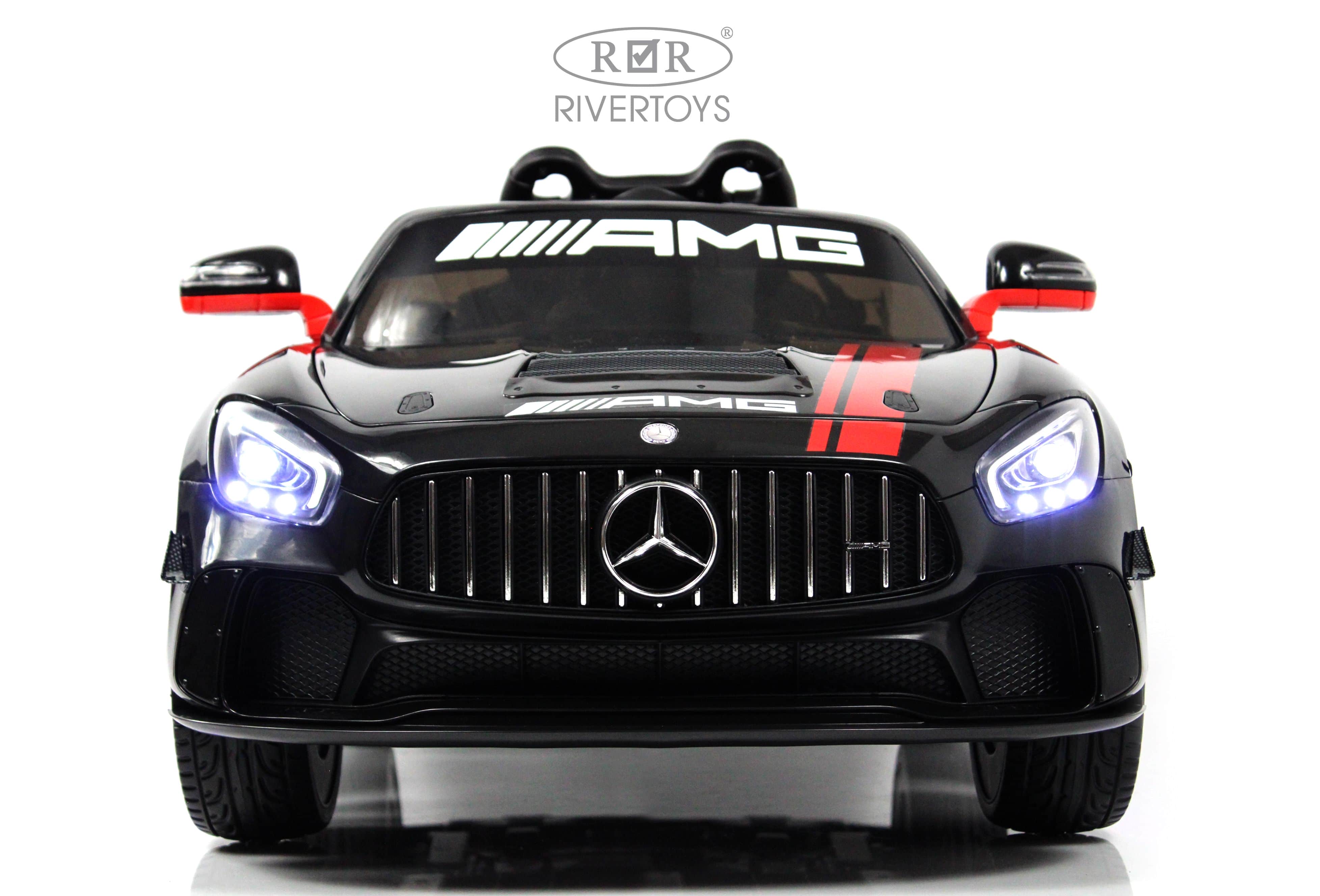 картинка Детский электромобиль Mercedes-Benz (A007AA) черный 