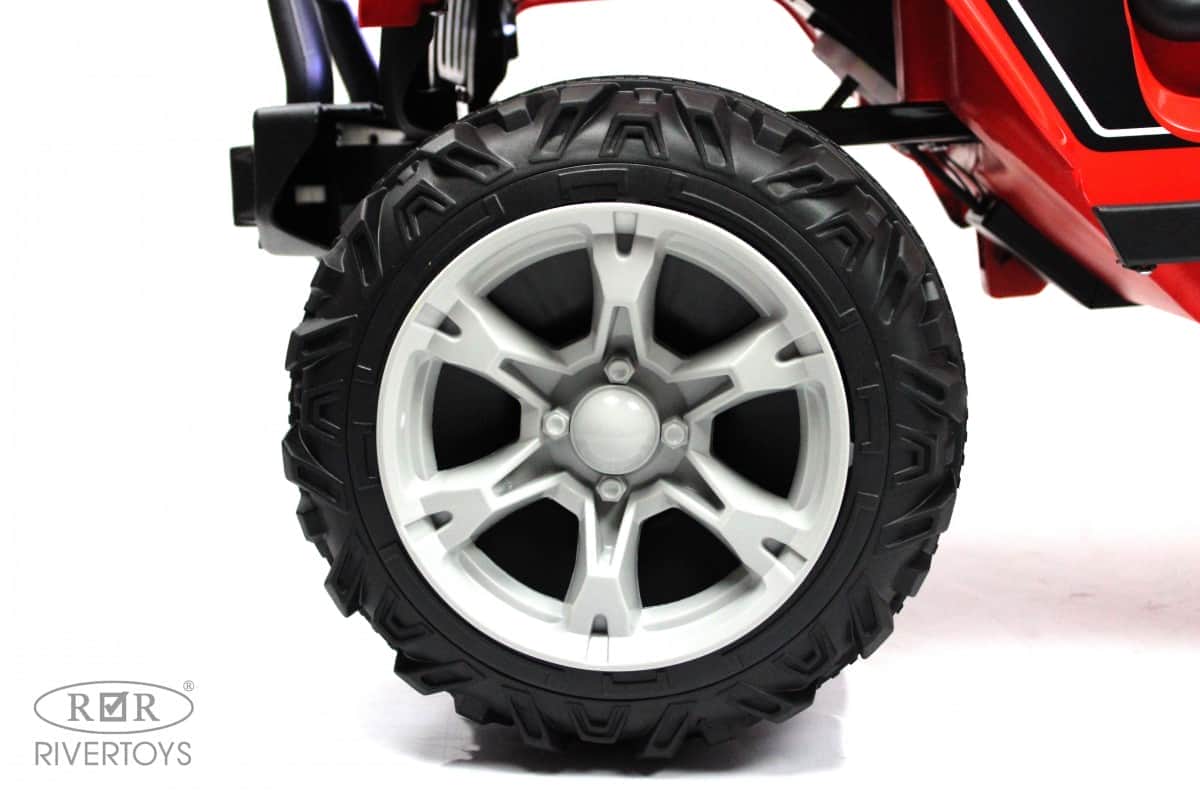 картинка Детский электромобиль T222TT 4WD красный 