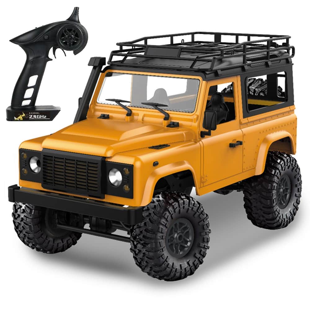 картинка Радиоуправляемый внедорожник Land Rover Defender 4WD 1:12 - MN-90-YELLOW 