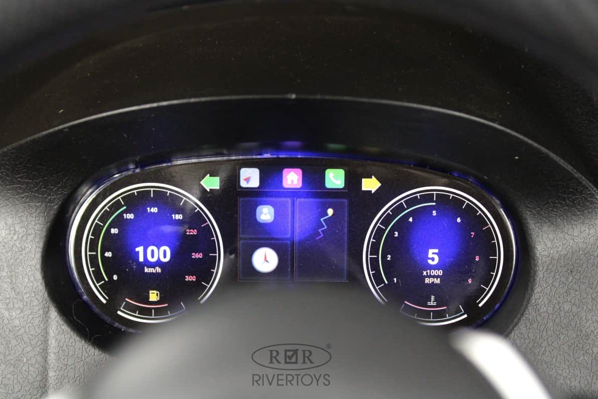 картинка Детский электромобиль F555FF красный глянец 