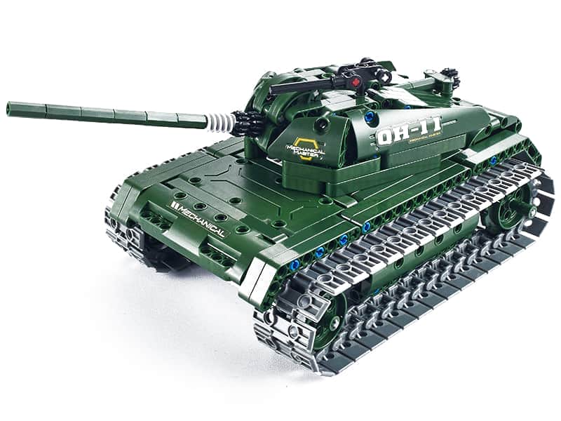 картинка Радиоуправляемый конструктор танк QiHui Technics 4CH 2.4G 453 деталей - QH8011 