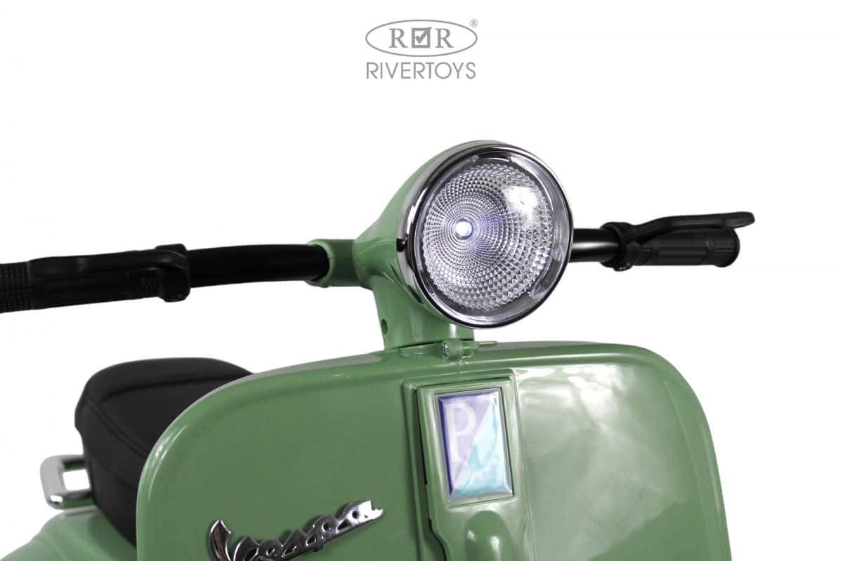 картинка Детский электроскутер VESPA (M888MM) зеленый 
