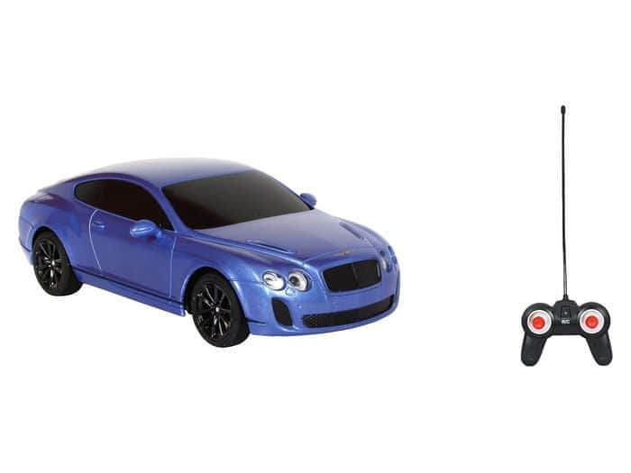 картинка Радиоуправляемая машина MZ Bentley Continental Blue 1:24 - 27040-BLUE 