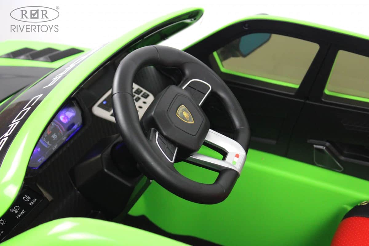 картинка Детский электромобиль Lamborghini Urus (E777EE) зеленый 