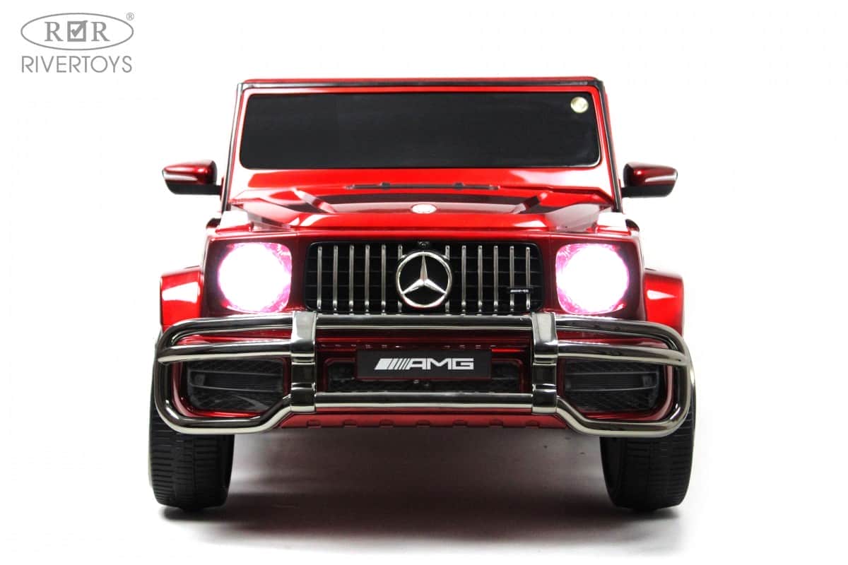 картинка Детский электромобиль Mercedes-AMG G63 (S307) вишневый глянец 