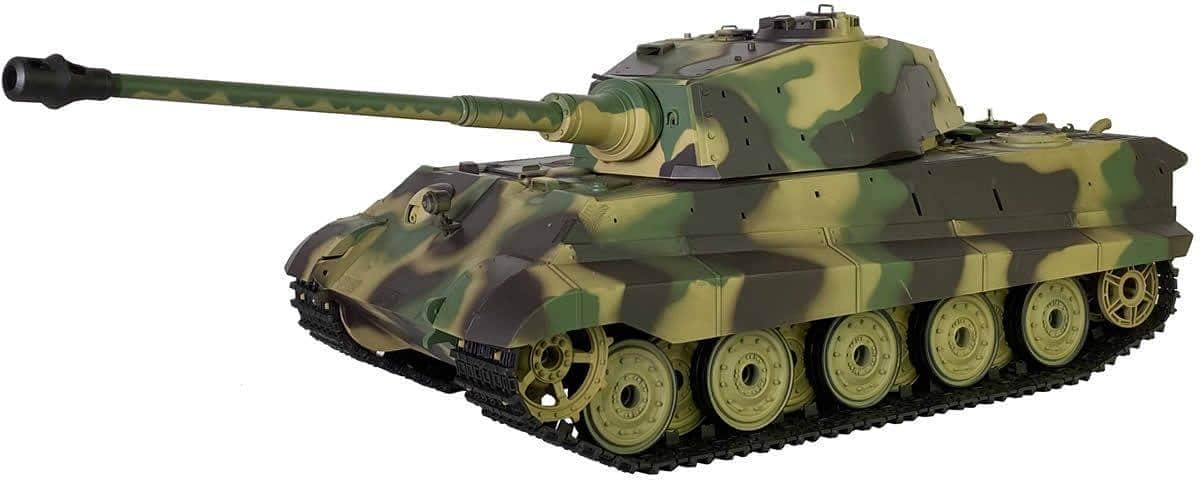 картинка Радиоуправляемый танк Heng Long King Tiger S version V7.0 масштаб 1:16 - 3888A-1-Upg-V7 