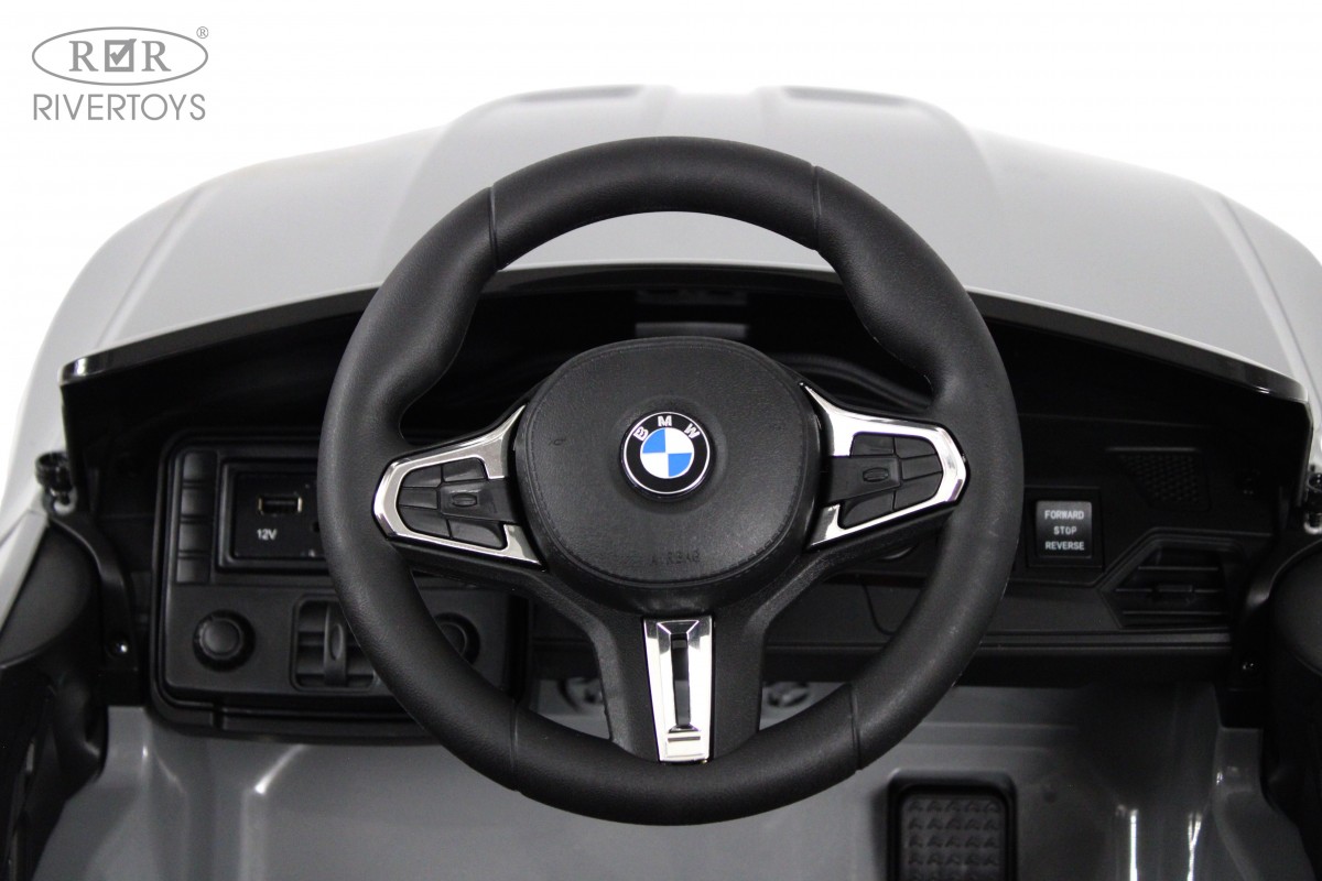 картинка Детский электромобиль BMW M4 (A004AA) серый 