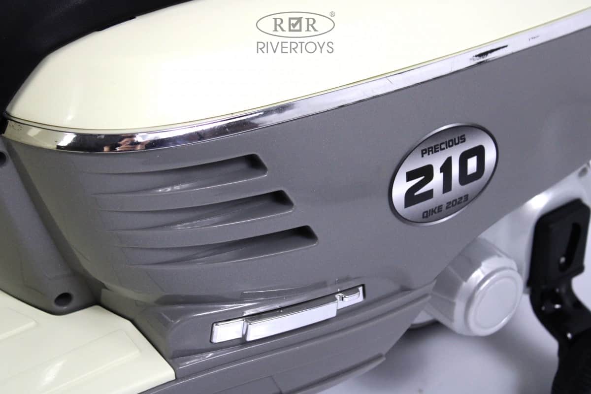 картинка Детский электромотоцикл Z222ZZ серый 