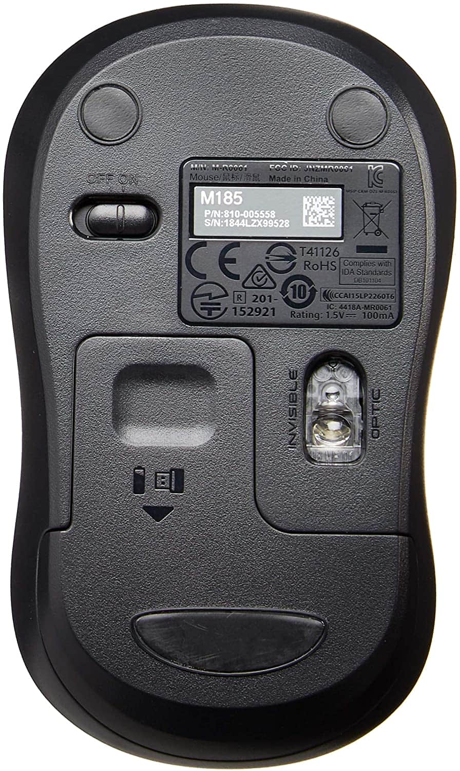 картинка Беспроводная мышь Logitech M185 Blue - 910-002632 
