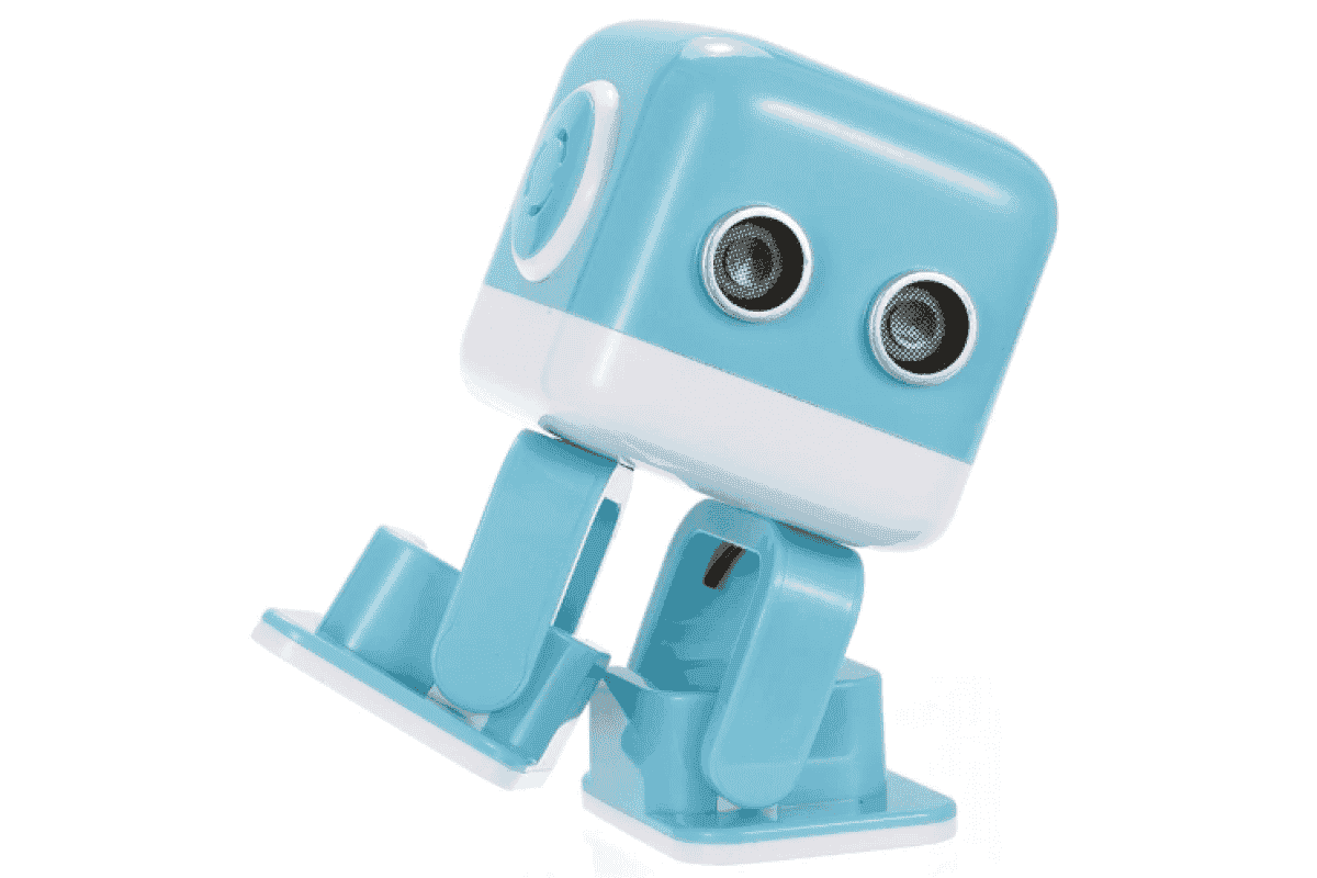 картинка Интеллектуальный танцующий робот WLtoys Cubee F9 Blue APP - WLT-F9 