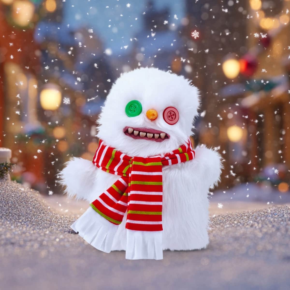 картинка Мягкая игрушка FUGGLER Снеговик - 15729D 