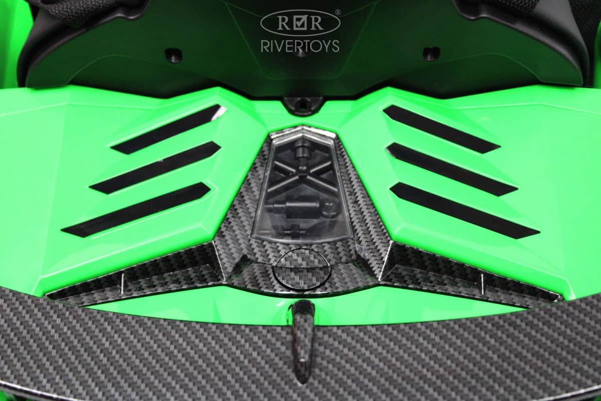 картинка Детский электромобиль Lamborghini Aventador SVJ (A333MP) зеленый 