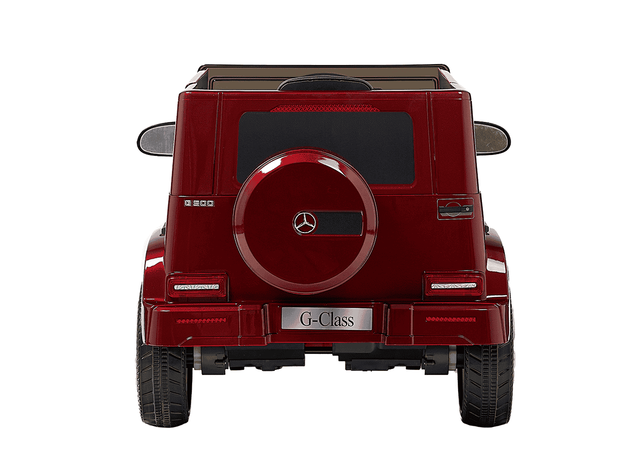 картинка Джип Mercedes Benz G500 Красный краска 