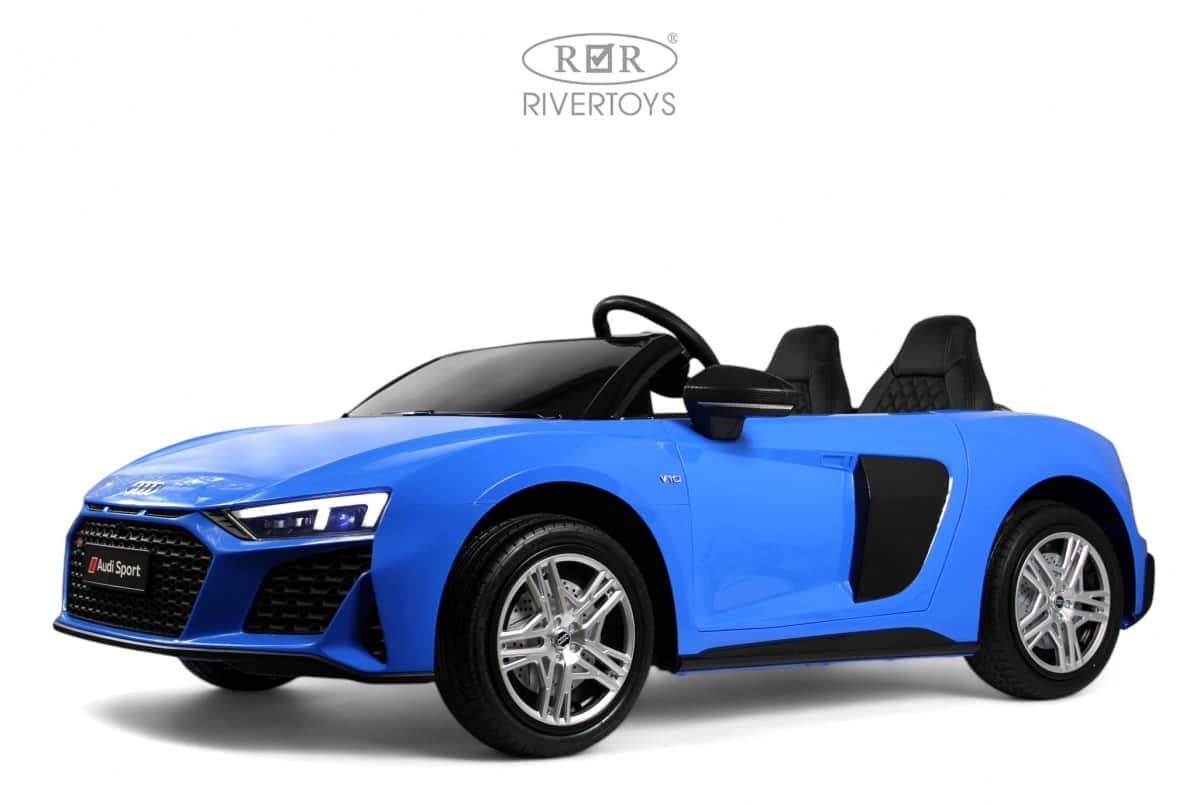 картинка Детский электромобиль AUDI R8 (M333MM) синий 
