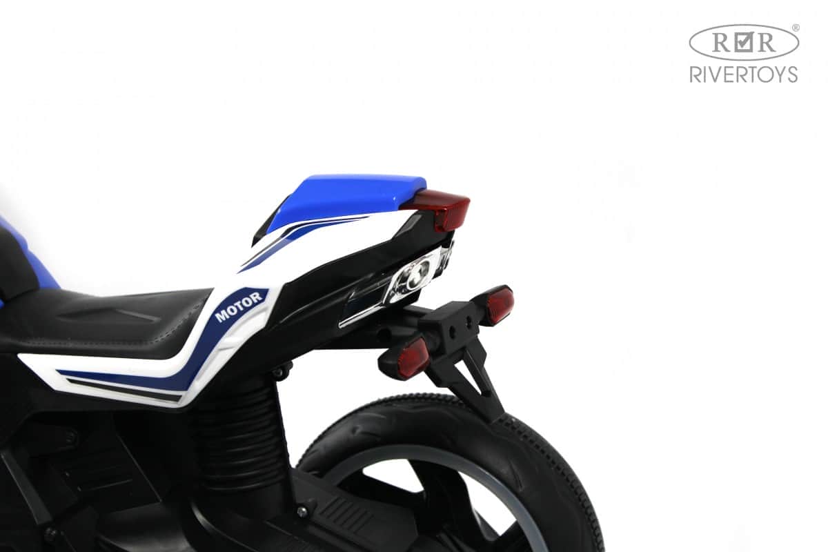 картинка Детский электромотоцикл K222AM синий 