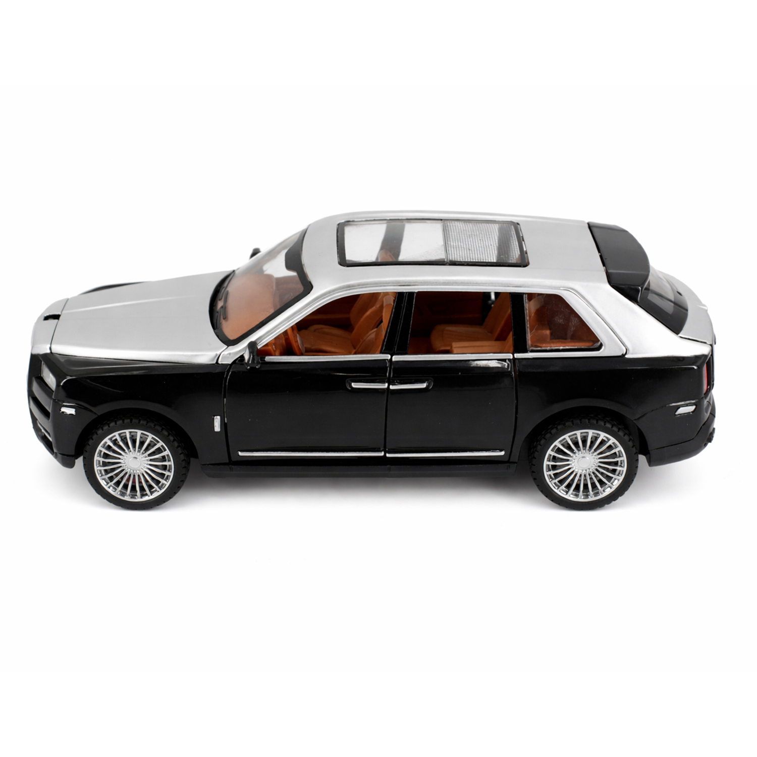 картинка Радиоуправляемая металлическая машина Rolls-Royce Cullinan 1:22 - HCL-3806-BLACK 