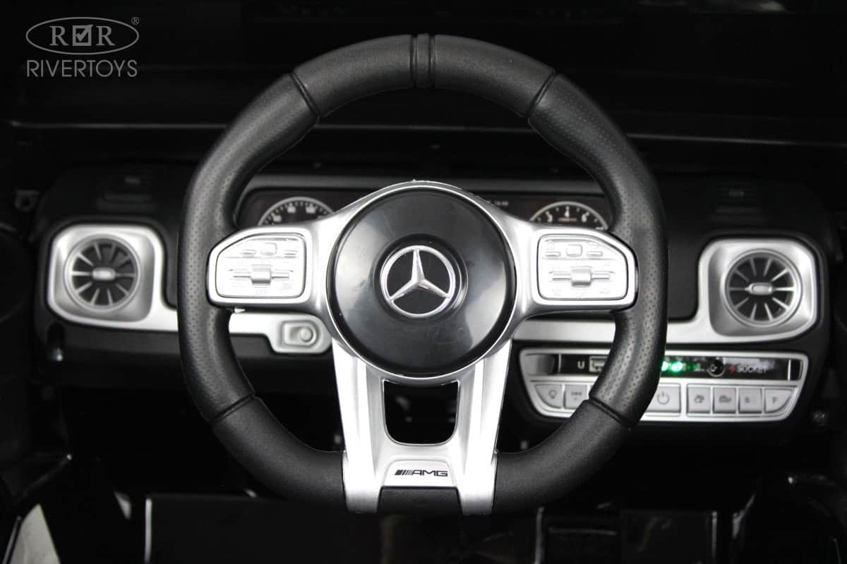 картинка Детский электромобиль Mercedes-Benz G63 (T999TT) черный глянец 