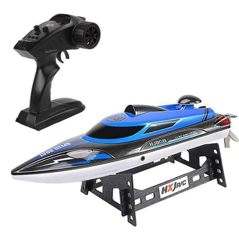 картинка Радиоуправляемый катер Blue SpeedBoat с сумкой (36 см, 25 км/ч) - HJ808-A2-BAG 