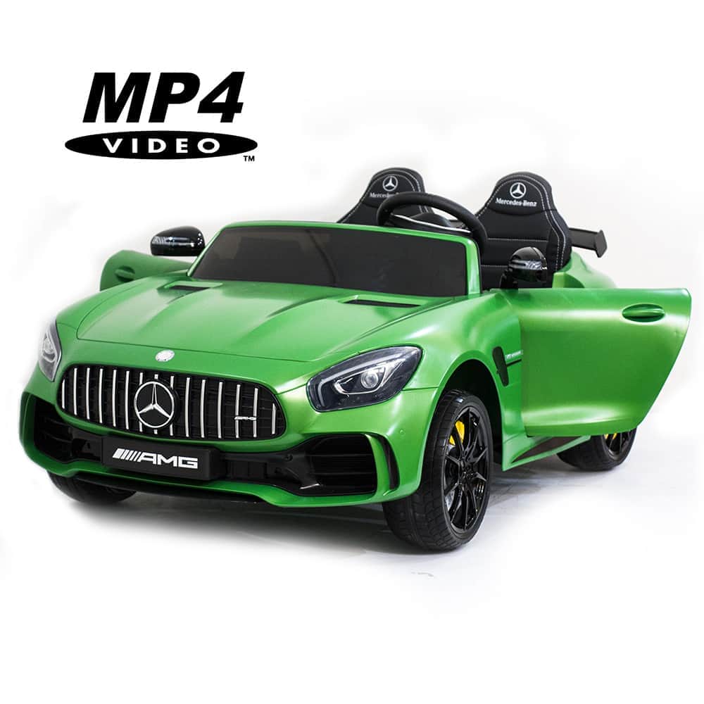 картинка Электромобиль Harley Bella Mercedes-Benz GT R 4x4 MP4 - HL289-MATTE-GREEN-4WD-MP4 