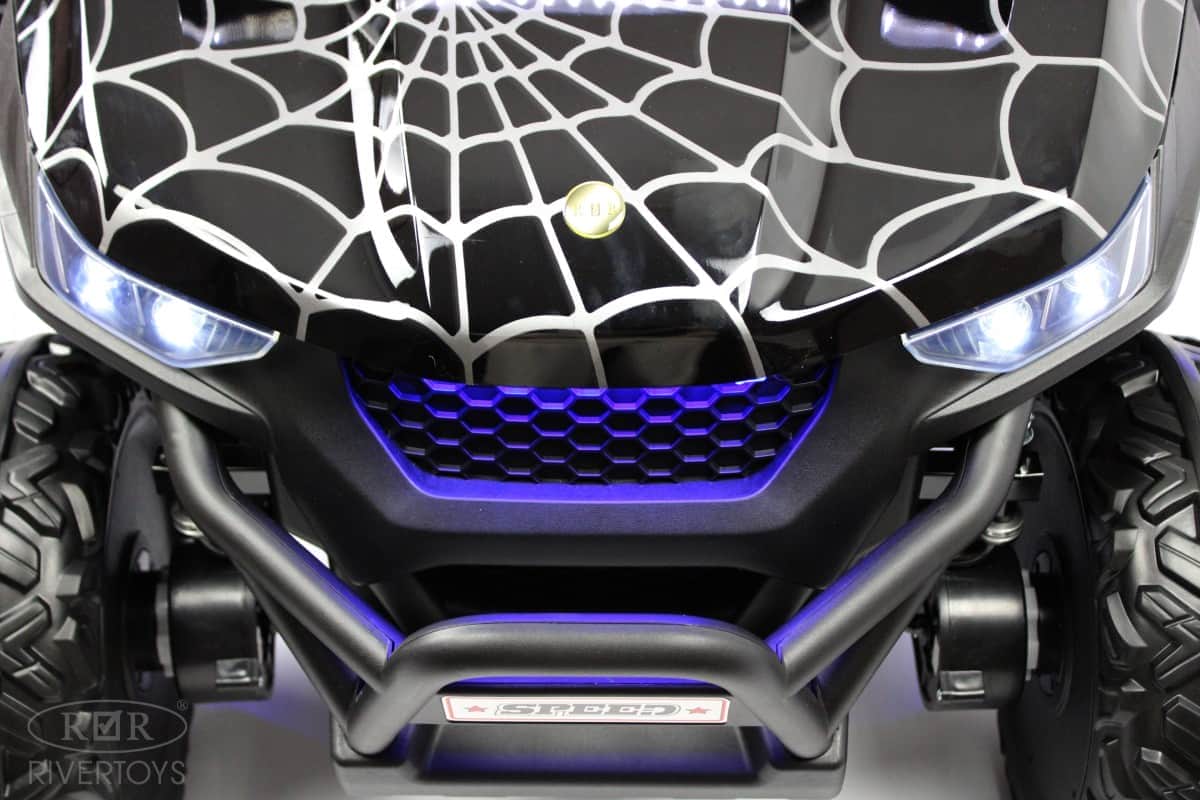 картинка Детский электромобиль T777TT 4WD черный Spider 