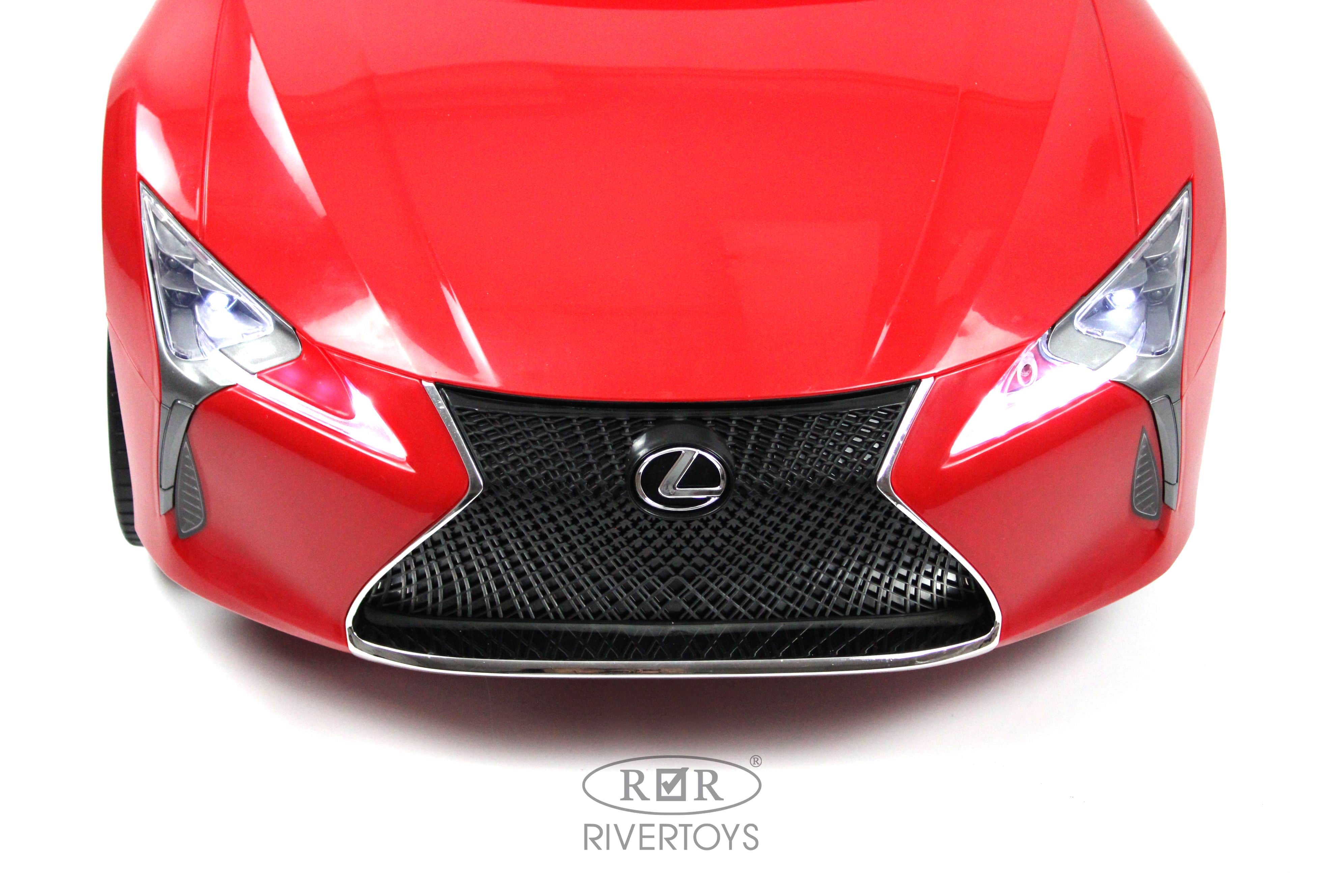 картинка Детский электромобиль Lexus LC 500 (JE1618) красный 