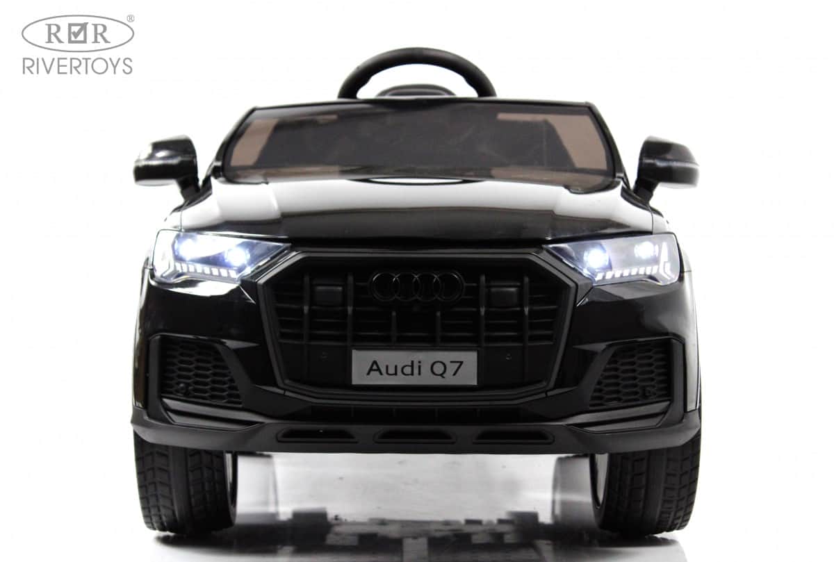 картинка Детский электромобиль AUDI Q7 (HL678) черный глянец 