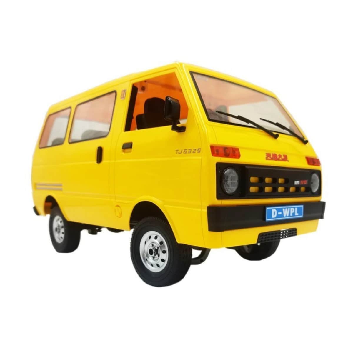 картинка Радиоуправляемый минивэн WPL D-42 желтый, масштаб 1:10 - WPLD-42-YELLOW 