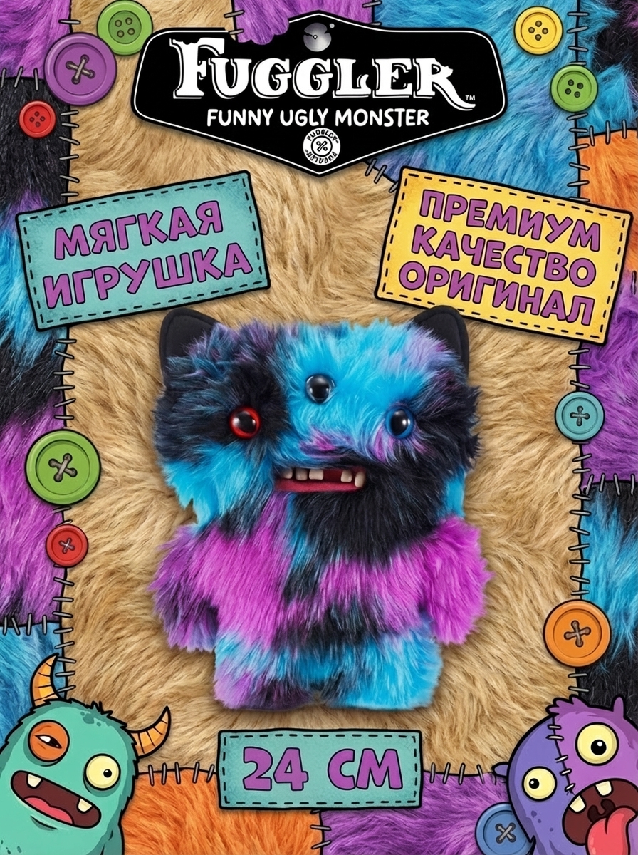 картинка Мягкая игрушка FUGGLER Кошмарик - 15731E 