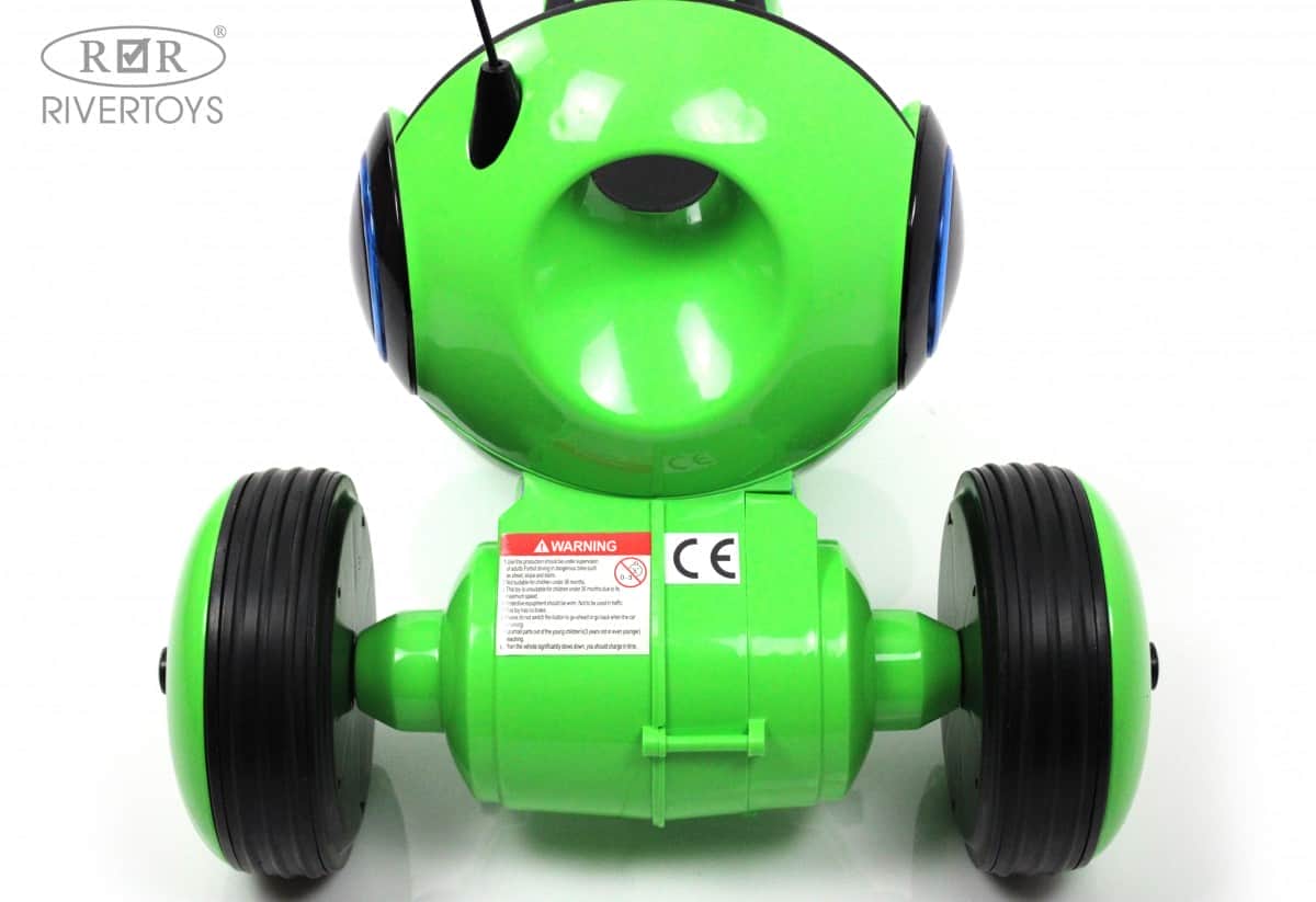 картинка Детский электромотоцикл HL300 зеленый 